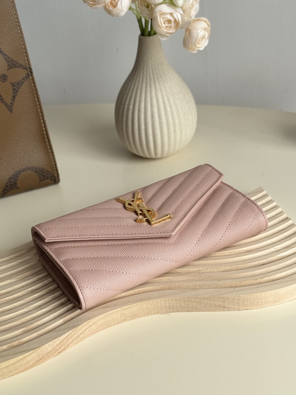 イヴサンローラン財布側面デザイン